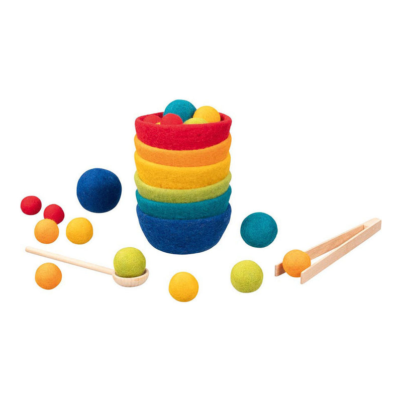 Load image into Gallery viewer, Goki kleurensorteerspel wol
