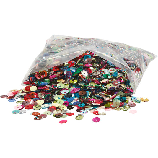 Creativ company pailletten rond, 100 gram