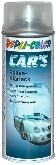 Dupli-color rallye blanke lak clear paint cars matt 400 ml