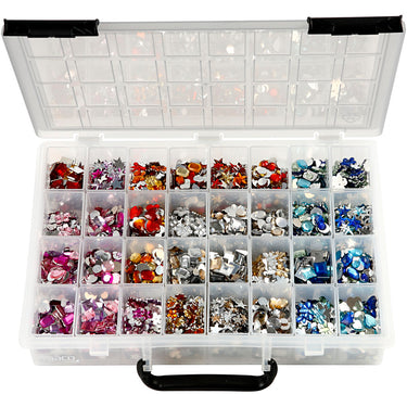 Http: www.cchobby.nl strasstenen-d-6-16-mm-diverse-kleuren-32x360-stuk-1-doos