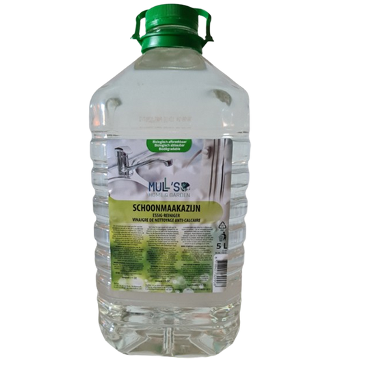 Mullrose 1078692 - schoonmaakazijn 5l pet | 160 stuks