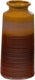 Woood decennia vaas xl ø17 cm - keramiek - geel bruin - 38x17x17 cm