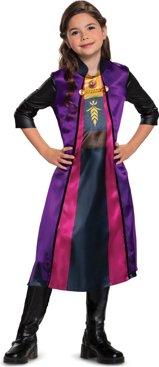 Disguise disney - frozen 2 , anna traveling basic plus ,maat s (5 - 6 jaar)