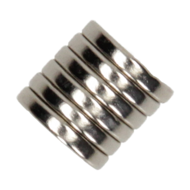 Load image into Gallery viewer, Mack 1076877 - schijfmagneten neodymium 12mm*2mm (n50) - zilver 8st | 4 stuks
