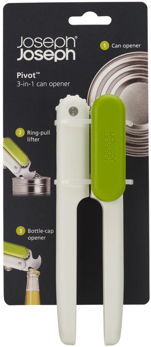 Merkloos sans marque joseph joseph - 3-in-1 blikopener - multifunctioneel