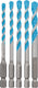 Bosch 5-delige accessoireset expert: 4 mm, 5 mm, 6 mm, 8 mm