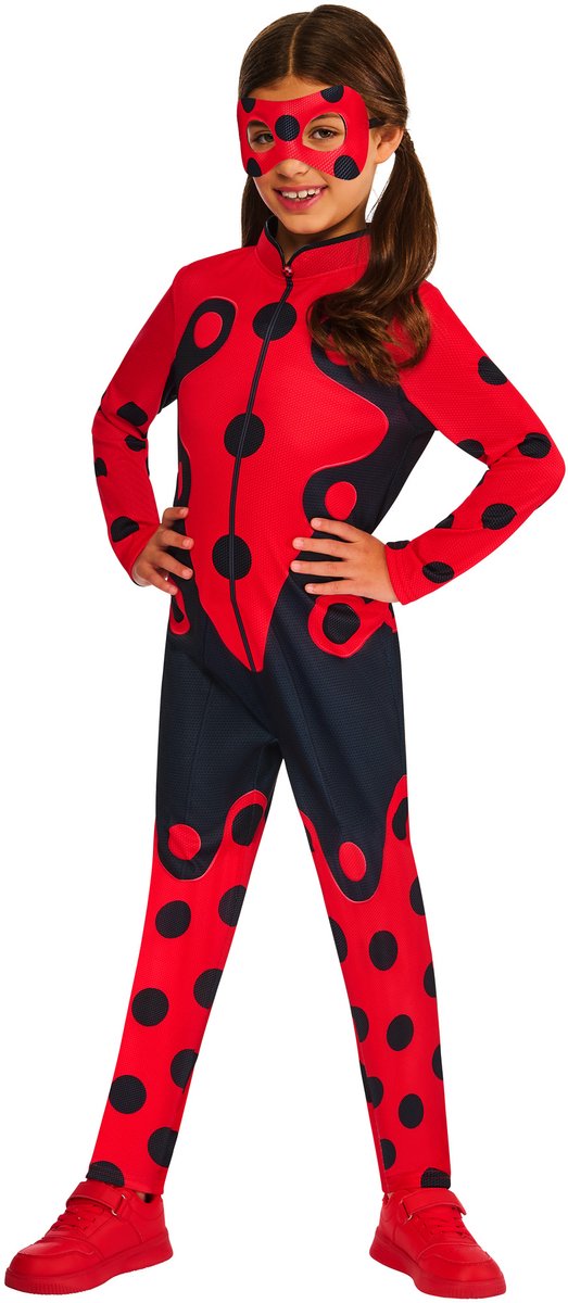 Rubies miraculous ladybug kinderkostuum - - maat 9-10 jaar