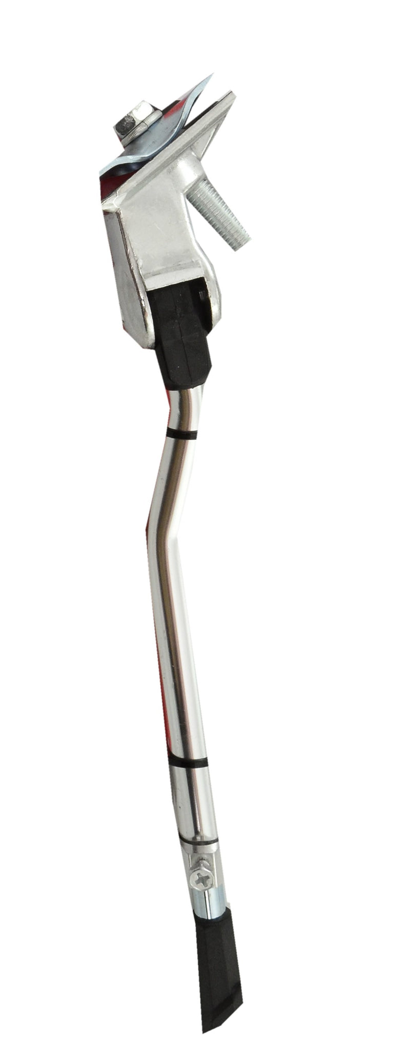 Load image into Gallery viewer, Simson Zijstandaard verstelbaar Simson met 30mm brede plaat zilver
