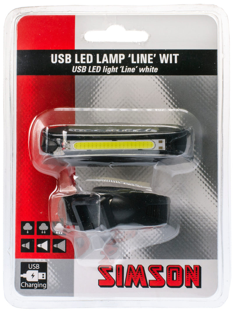 Load image into Gallery viewer, Simson usb led lamp line wit 20 led 8 lux
