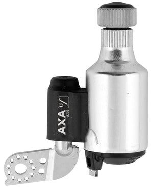 Axa cordo dynamo 8201 stalen loopwiel links zilver zwart