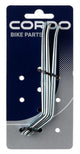 Cordo bandenlichters metaal zilver (3)
