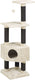 Beeztees figado - krabpaal - creme - 40x40x135 cm
