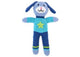 Knuffel gebreid hond jongen 24 cm