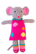 Knuffel gebreid muis pippa 36 cm