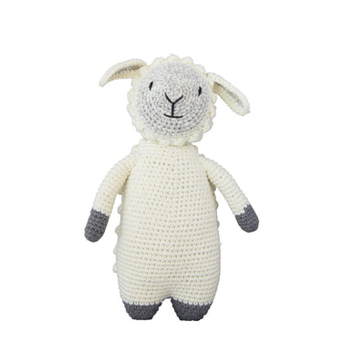 Knuffel gehaakt schaap 27 cm