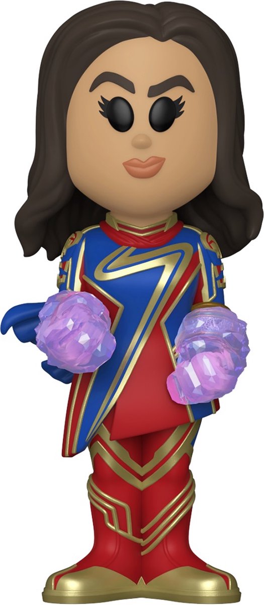 Funko vinyl soda: the marvels - ms. marvel (chance of special chase edition)