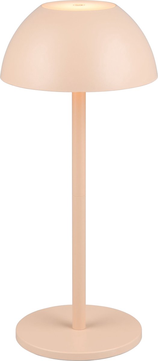 Rl live your light reality ricardo - tafellamp - sand - incl. 1x smd 1,7 w - 4-stappen touch - usb-aansluiting - verlichting omhoog en omlaag - accuvoeding - buitenverlichting - ip54