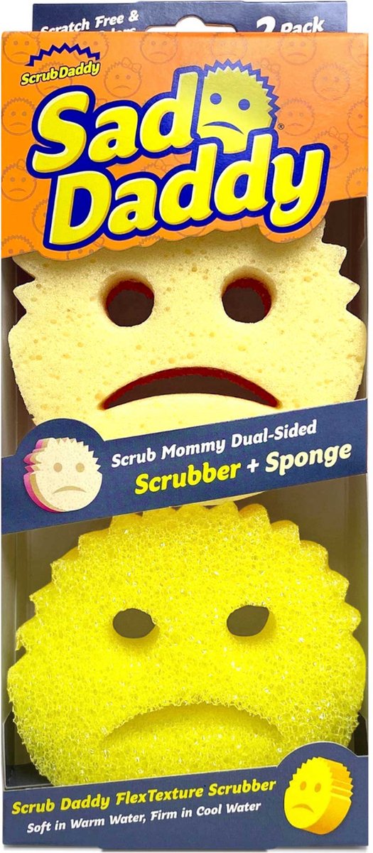 Scrub daddy sad daddy - - scrub mommy