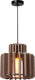Lucide rollo - hanglamp - 1xe27 - taupe - japandi