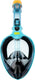 Waimea full face duikmasker - volwassenen - lichtblauw - maat l xl