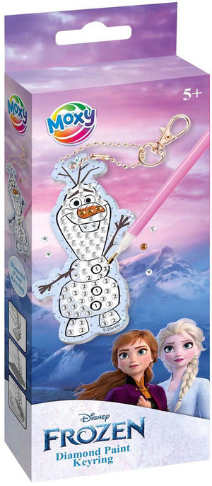 Creative craft group maak je eigen diamond paining sleutelhanger olaf