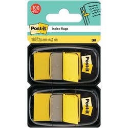 Indexen post-it dual pack geel