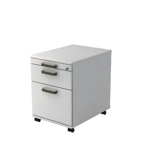 Bach mobiel ladenblok hammerer ac20 sg hout staal 428x580x590mm 3 laden wit