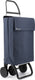 Rolser boodschappentrolley jean tweed - 4 wielen - marino