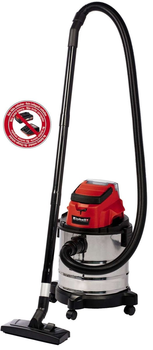 Einhell tc-vc 18 20 li solo accu nat- droogzuiger power x-change