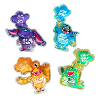 Load image into Gallery viewer, Bad- en douchegel funny monster 100 ml assorti | 16 stuks
