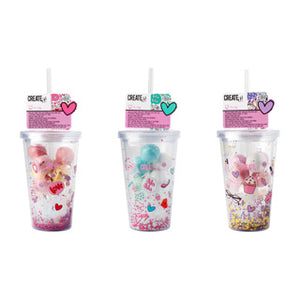 Create it! drinkbeker zeep en bruisballen