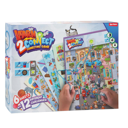 Toi-toys games elektronisch learn 2 connect verbinden, 4-6 jaar