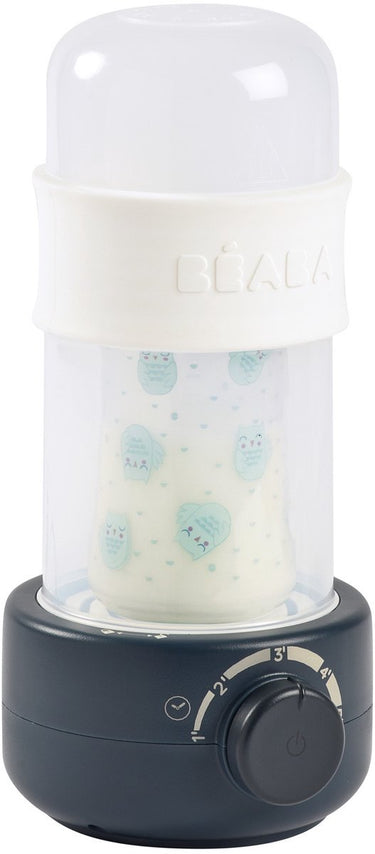 Béaba baby milk second flessenwarmer onderweg - flesverwarmer - sterilisator - blauw