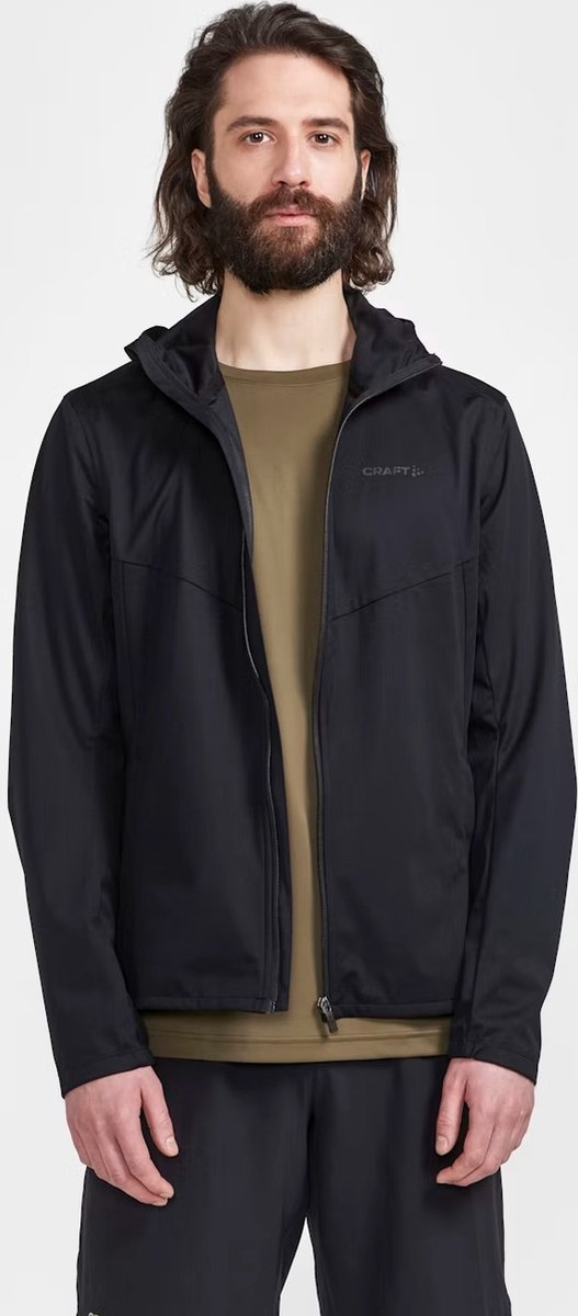 Craft adv essence hydro jacket m heren sportvest - zwart