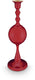 Pip studio - love birds sphere - kandelaar - aluminium - donkerrood - 37 cm
