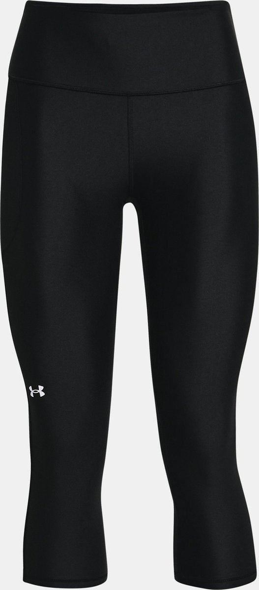 Under armour tech hi capri dames sportlegging - zwart