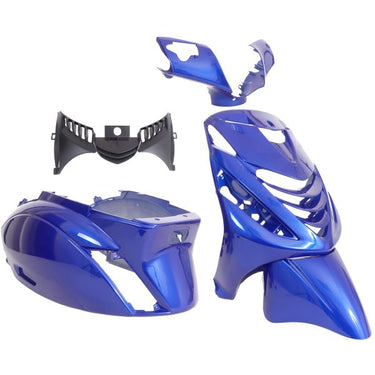 Edge plaatset 5-delig voor piaggio zip-sp vanaf bouwjaar 2000 - porsche blauw
