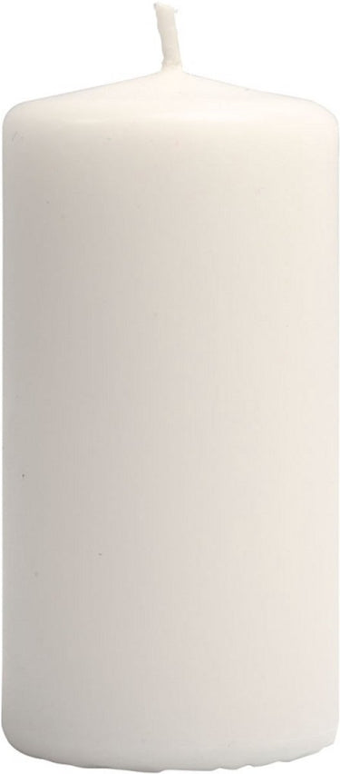 Creativ company kaars 10 cm wit 6 stuks