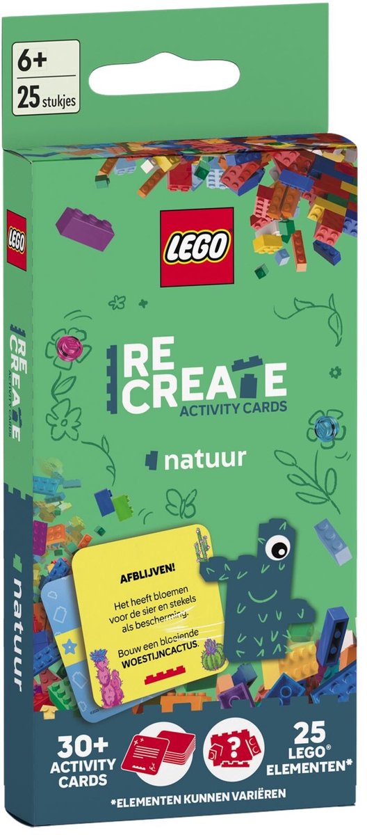 Lego recreate activity cards: natuur