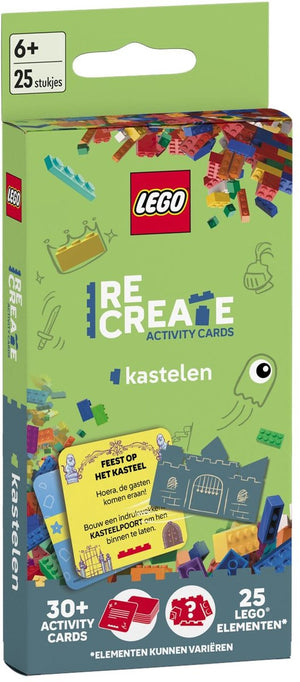 Lego recreate activity cards: kastelen