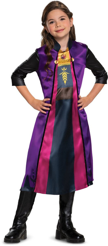 Disguise disney - frozen 2 , anna traveling basic plus ,maat xs (3t-4t jaar)
