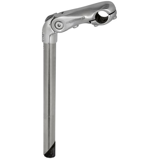 Ergotec stuurpen kobra verstelbaar rvs 25,4 300x90 25,4 mm - zilver