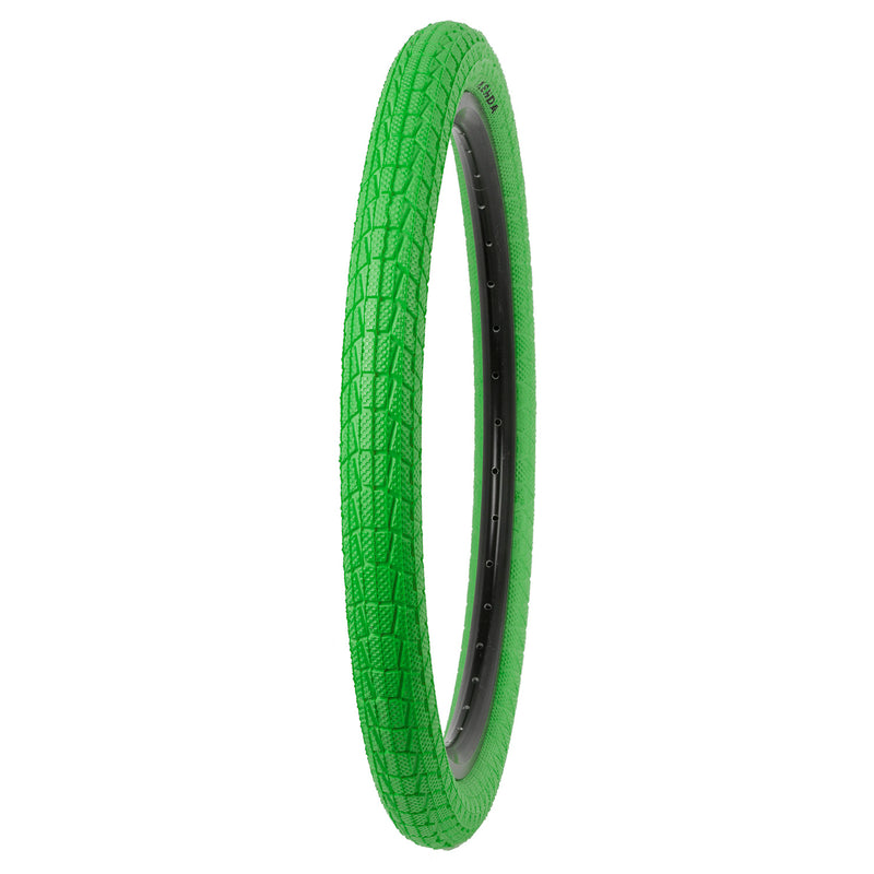 Load image into Gallery viewer, Kenda krackpot colour 20x1.95 green clincher
