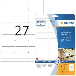 Herma 10903 wit zelfklevend printerlabel printeretiket