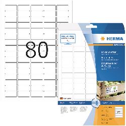 Etiketten herma