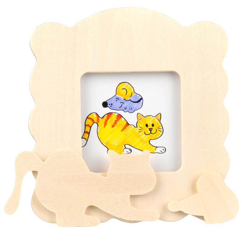 Load image into Gallery viewer, Goki Kleur je eigen Houten Fotolijstje
