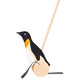 Goki houten duwfiguur pinguin