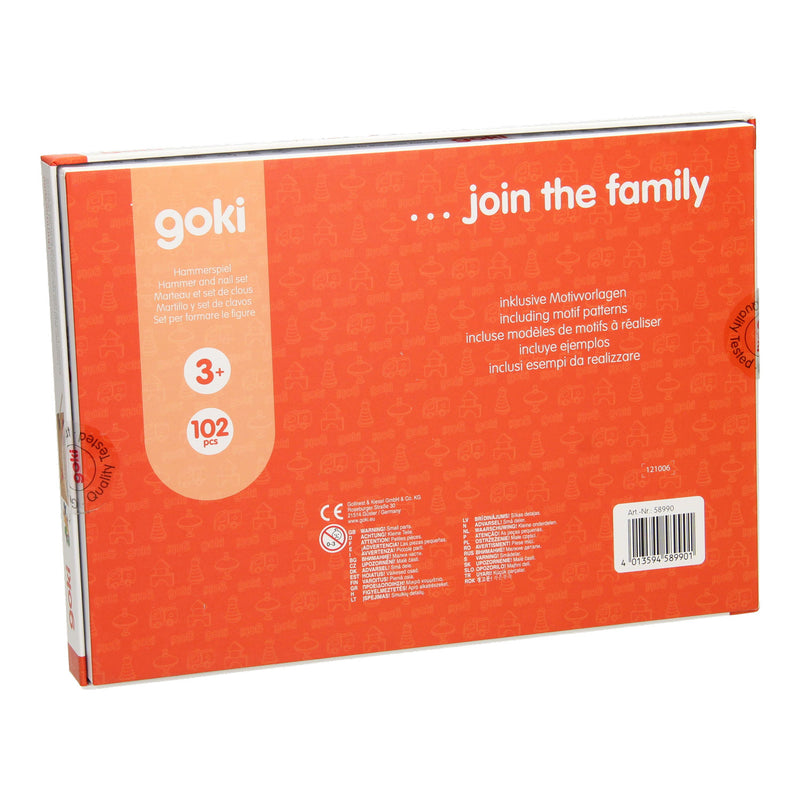 Load image into Gallery viewer, Goki XXL Hamertje Tik, 102dlg.
