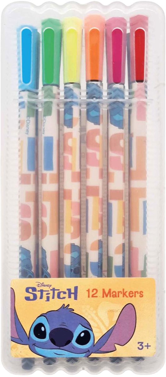 Speelgoedland stitch markeerstiftenset