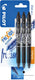 Pilot rollerpen frixion clicker zwart 0.35mm blister à 3 stuks | blister a 3 stuk